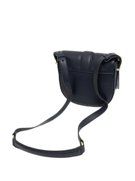 Geanta crossbody Barbour din piele albastru
