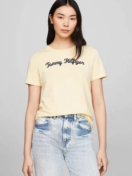 Футболка Tommy Hilfiger жовта
