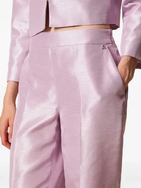 Pantaloni Twinset roz