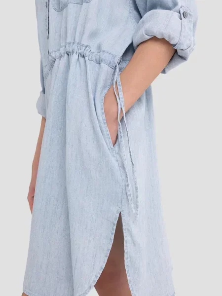 Джинсовое платье Replay голубое