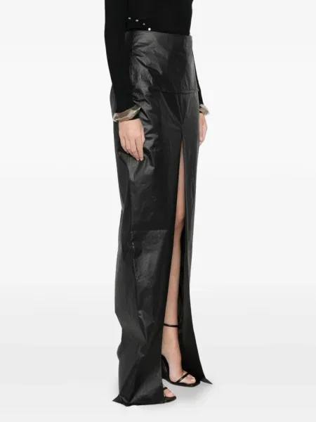Макси пола Rick Owens черно