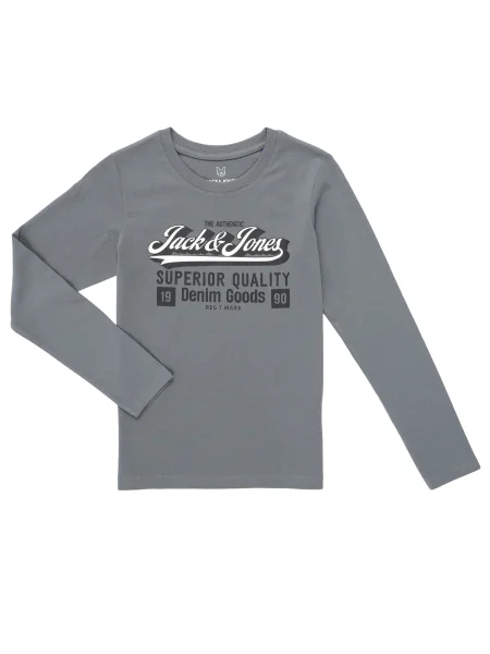 Tricou copii Jack & Jones gri