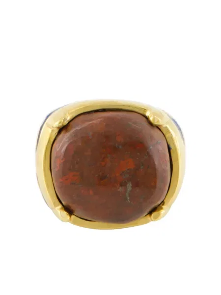 Inel Paula cu strasuri auriu