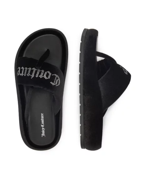 Juicy Couture Japonki czarny