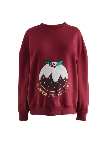 Next Mikina červeň burgundská