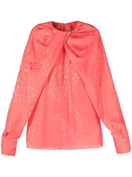 Bluză Stella Mccartney cu imagine roz