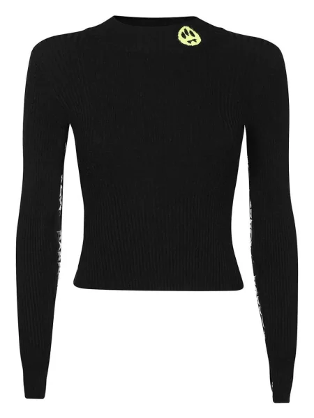 Džemper Barrow s printom crna