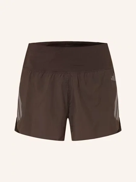 Adidas Běžecké Šortky 2 V 1 tmavě hnědá
