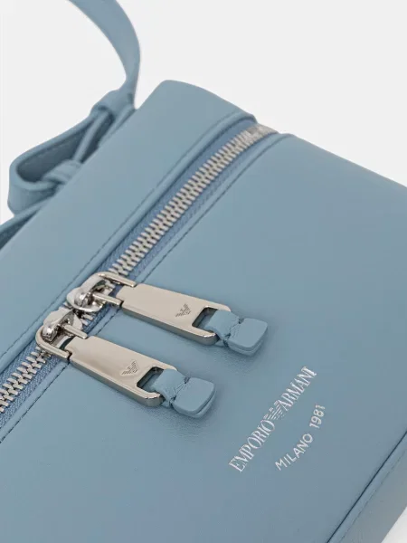 Кожаная сумка Emporio Armani