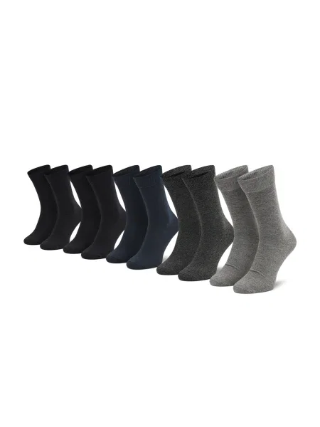 JACK & JONES Zokni Jens tengerészkék / szürke / sötétszürke fekete