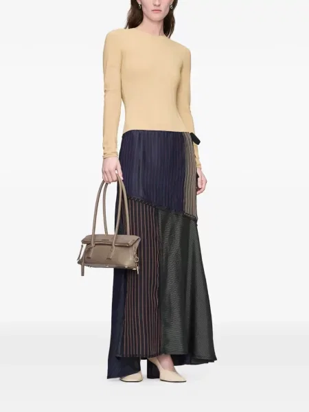Fusta maxi Maison Margiela albastru
