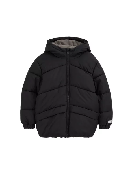 WE Fashion Geacă de primăvară-toamnă negru