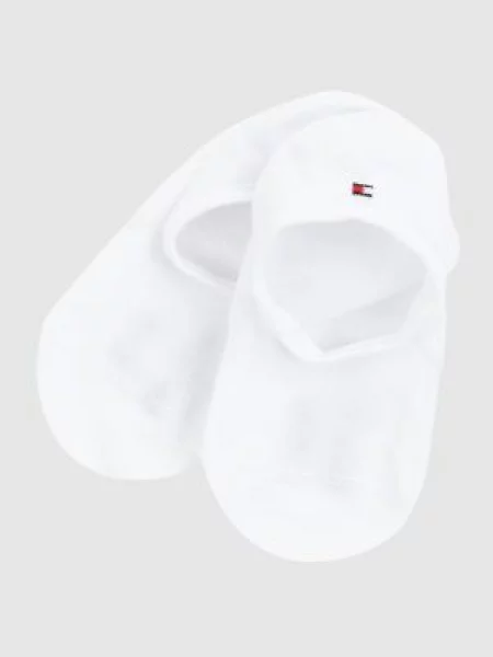 Skarpetki stopki w zestawie 2 pary Tommy Hilfiger białe