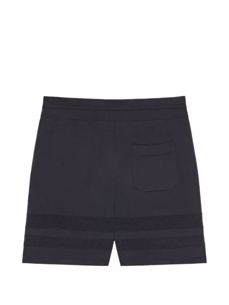 Pantaloni scurți Givenchy tricotate albastru