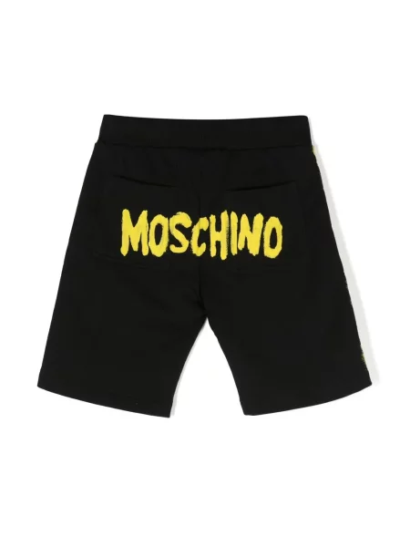 Szorty dziecięce Moschino czarne