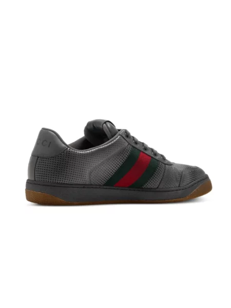 Sneakersy Gucci Screener skórzane szare