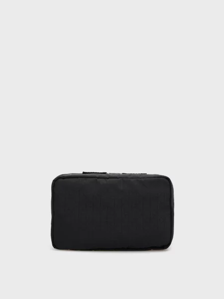 Косметичка Calvin Klein с принтом черная