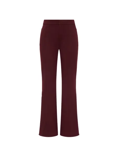 Pantaloni The Upside cu dungi evazate maro