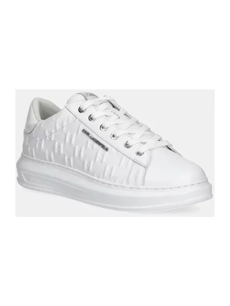 Sneakersy KARL LAGERFELD białe