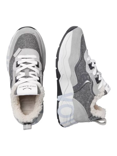 Sneakersy Voile Blanche zamszowe szare