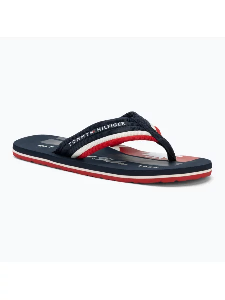 Șlapi pentru bărbați Tommy Hilfiger Patch Print desert sky