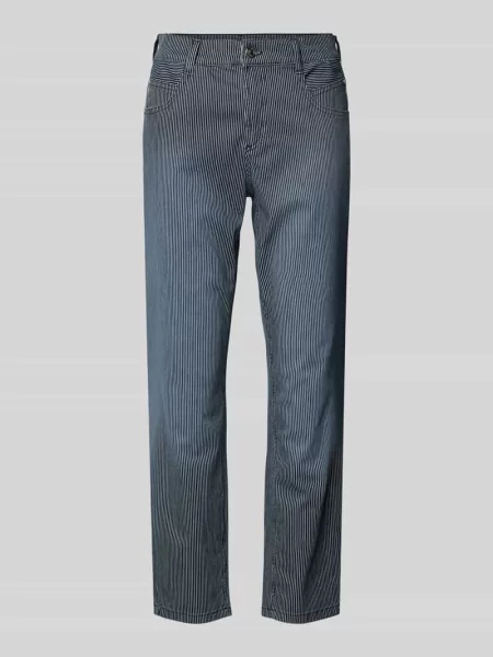 Spodnie o skróconym kroju slim fit model ‘ZURI’ Gardeur