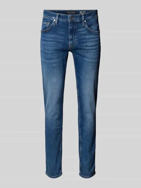 Jeansy o kroju shaped fit z 5 model ‘Sjöbo’ Marc O'polo niebieskie