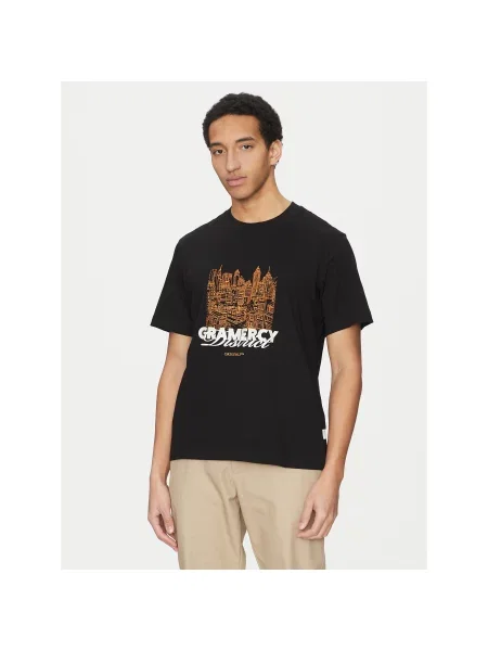 Jack&Jones Majica Boston Relaxed Fit črna