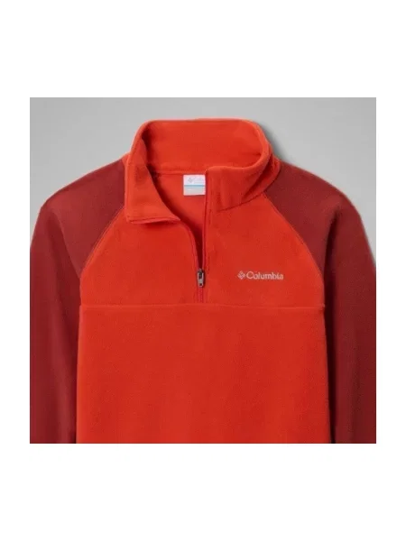 Mikina na zips Columbia červená