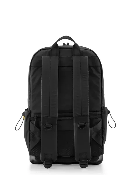 Однотонный большой рюкзак Crash Baggage с сеткой черный