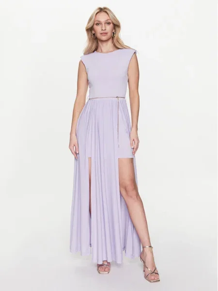 Rinascimento Rochie cocktail violet