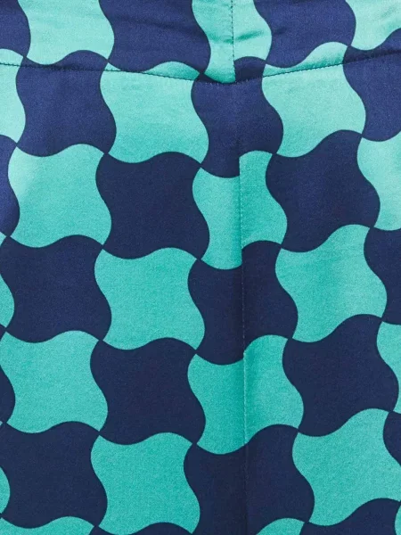 Pantaloni Casablanca cu imagine albastru