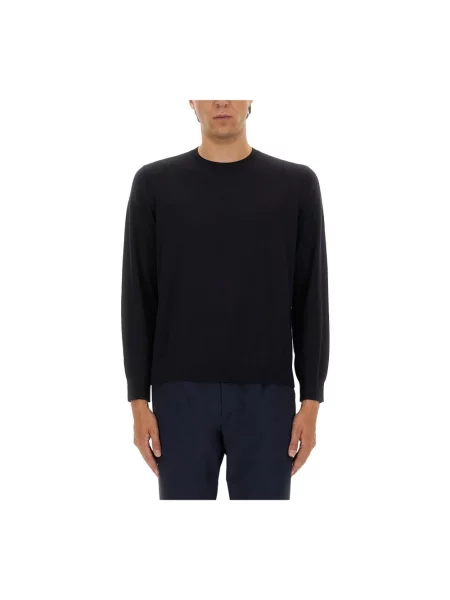 Sweter Theory wełniany niebieski