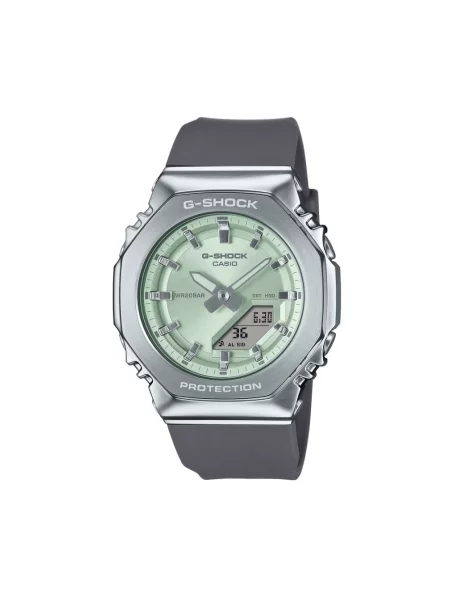 Lniany zegarek G Shock szary