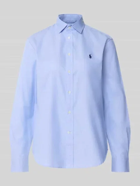 Bluzka koszulowa o kroju regular fit z czystej bawełny Polo Ralph Lauren