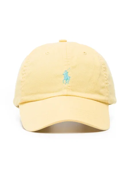 Haftowana czapka z daszkiem Polo Ralph Lauren klasyczna zielona
