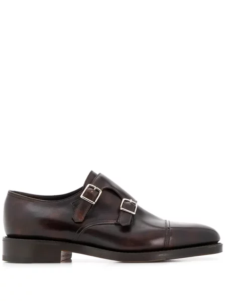 Pantofi monk John Lobb maro