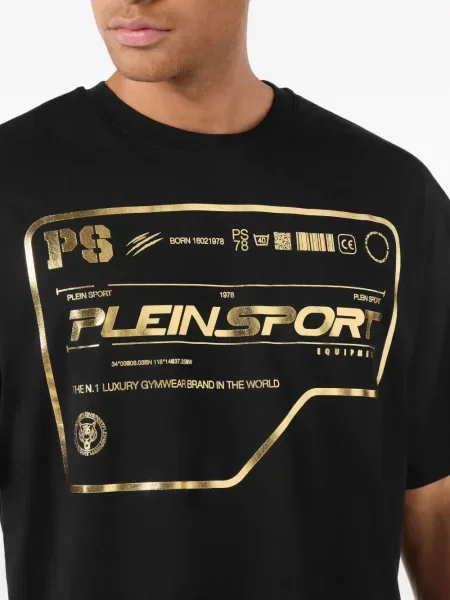 Тениска Plein Sport черно