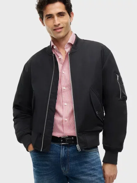 Бомбер Tommy Hilfiger чорний