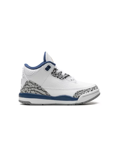 Sneakersy dziecięce Jordan 3 Retro białe