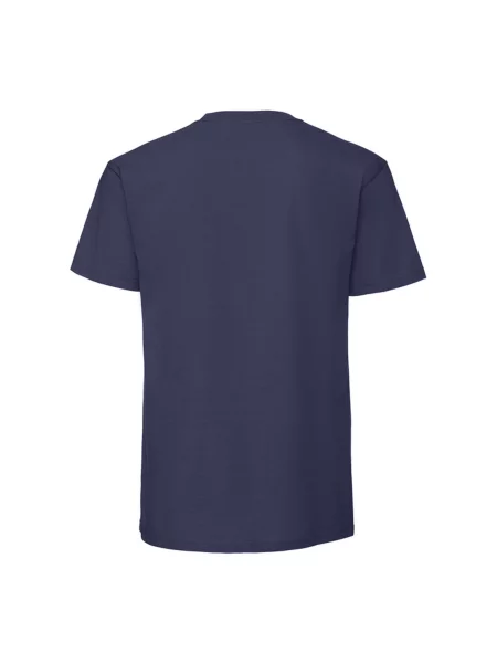 Koszulka Iconic Premium Ringspun Cotton T-shirt niebieska
