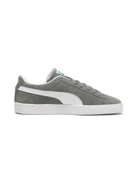 Замшевые классические кеды Puma серые