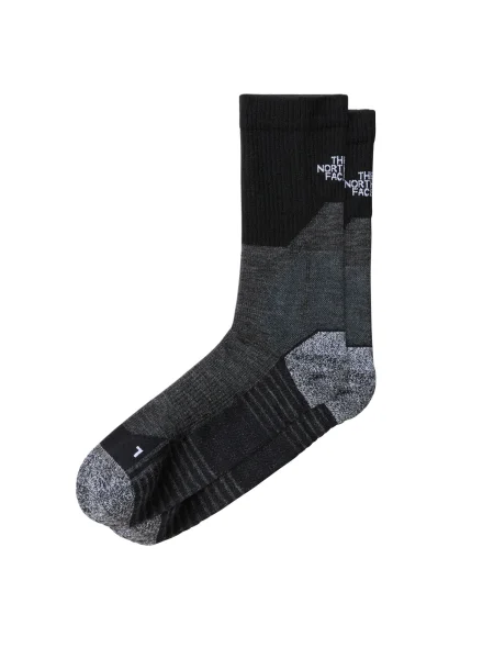 THE NORTH FACE Șosete sport gri închis / negru alb
