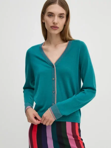 PS Paul Smith pulover femei light verde