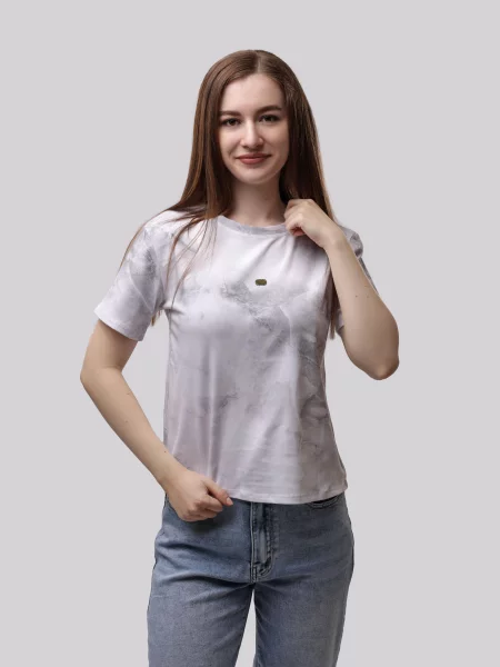 Футболка LUMO віскоза/поліестер білий