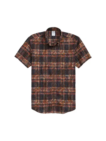 Koszula z krótkim rękawem Brooks Brothers