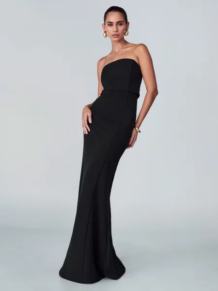 Willa Rochie de seară Trenton' negru