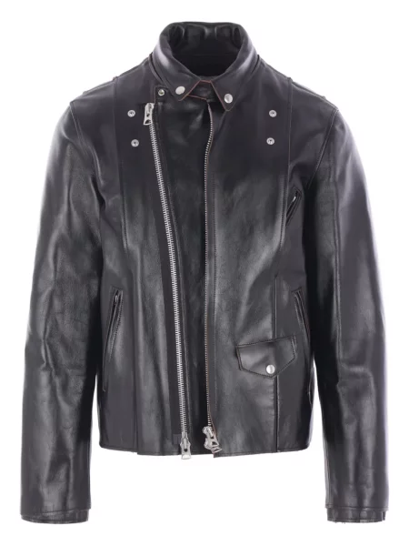 Geanta de piele Sacai negru