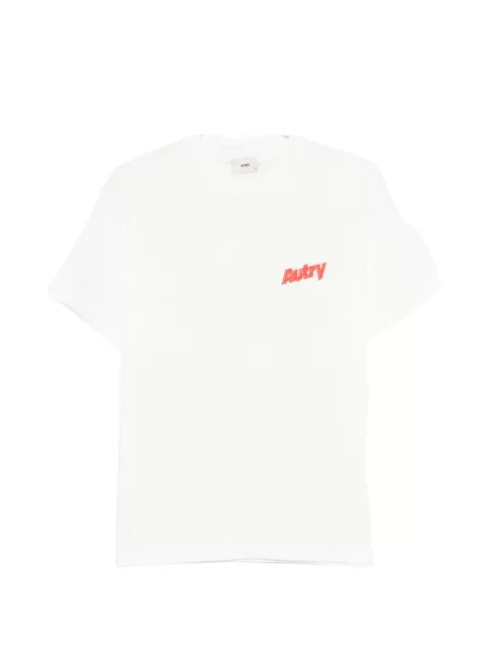 Tricou Autry cu imagine alb