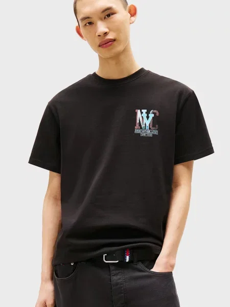 Футболка Tommy Jeans чорна